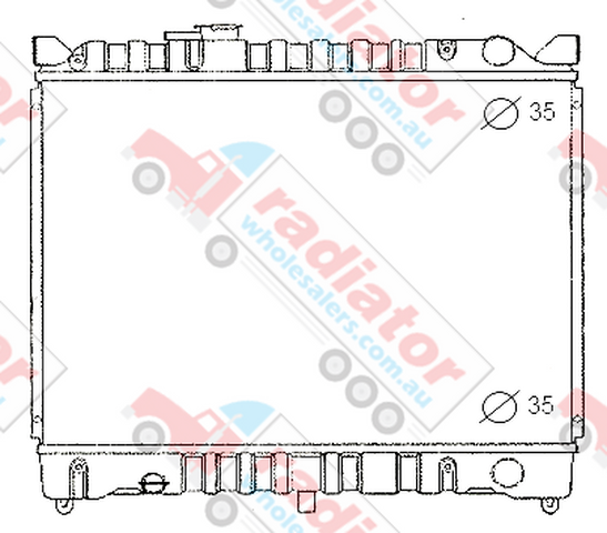 RW269132M Radiator